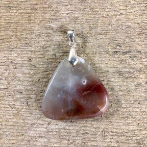 Chalcedony Agate Necklace Pendant